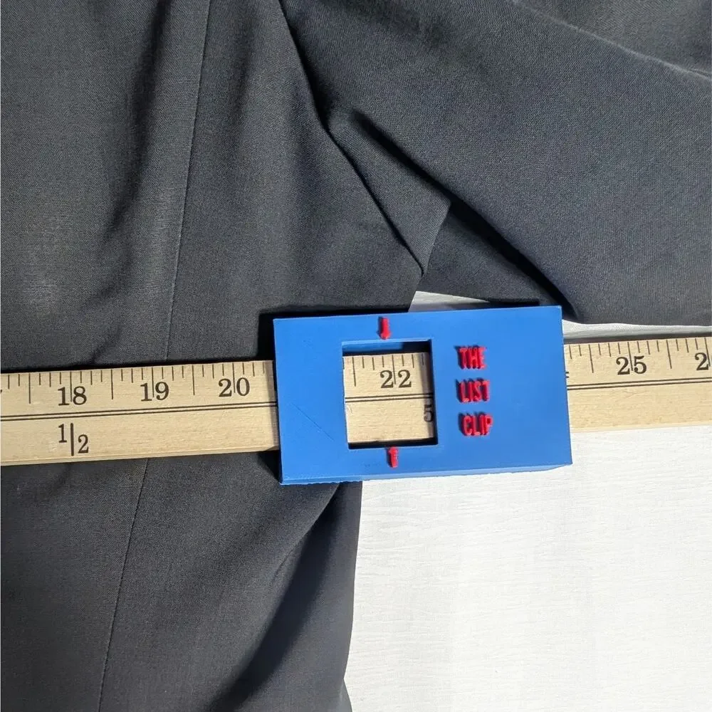 Hugo Boss Blazer Mens 44R 3 Button Black Wool Jacket